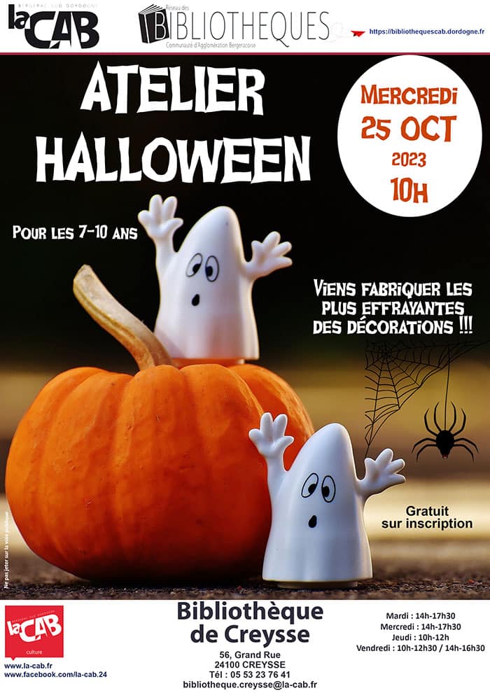 Atelier Halloween Site Internet De La Communaut D Agglom Ration