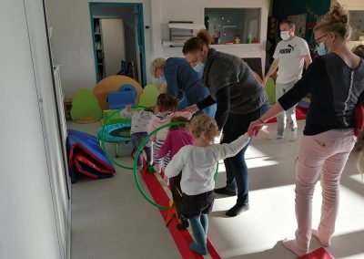 Séances de motricité avec l’éducateur sportif Fabien DUFFAU