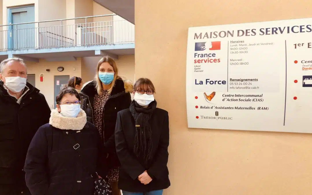 Les services publics plus près de chez vous avec l’ouverture d’une Maison France Service à La Force
