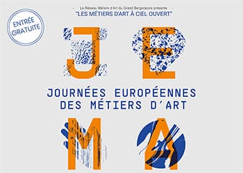 Journées Européennes des Métiers d’Art (JEMA) – ANNULE –  Cloître des Récollets-Quai Cyrano – Bergerac