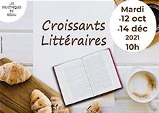 Bibliothèque de Sigoulès-et-Flaugeac : Croissants littéraires du 12 octobre 2021
