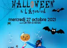 Mercredi 27 octobre 2021 : Halloween à l’Aqualud