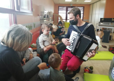 Eveil musical ALSH Cours de Pile Etienne Roux septembre 2021