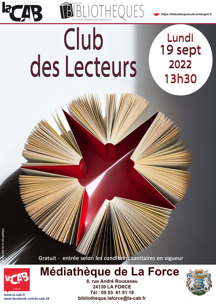 Club des lecteurs à la médiathèque de La Force