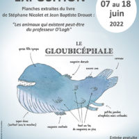 Exposition de planches extraites du livre de Stéphane Nicolet et Jean Baptiste Drouot à la médiathèque de Prigonrieux