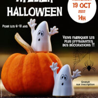Atelier Halloween à la bibliothèque de Sigoulès-et-Flaugeac