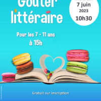 Goûter littéraire à la médiathèque de Bergerac