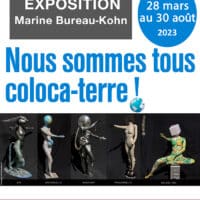 Exposition "Coloca-terre" à la médiathèque de Prigonrieux