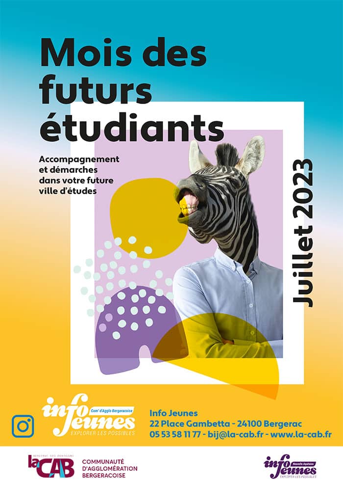 Mois des futurs étudiants de l'Info Jeunes / Espace Jeunes de la CAB