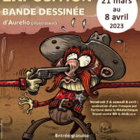 Exposition bande dessinée à la médiathèque de Bergerac