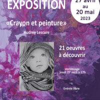 Exposition Craon & Peinture à la médiathèque de Lamonzie Saint Martin