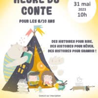 Heure du conte à la bibliothèque de Saint Pierre d'Eyraud