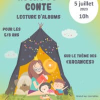 Heure du conte à la médiathèque de La Force