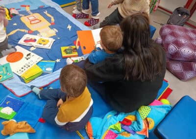 Bébés lecteurs Centre social Germain TIllion
