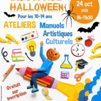 Bricopages : Spécial Halloween ! à la médiathèque de Lamonzie-Saint-Martin
