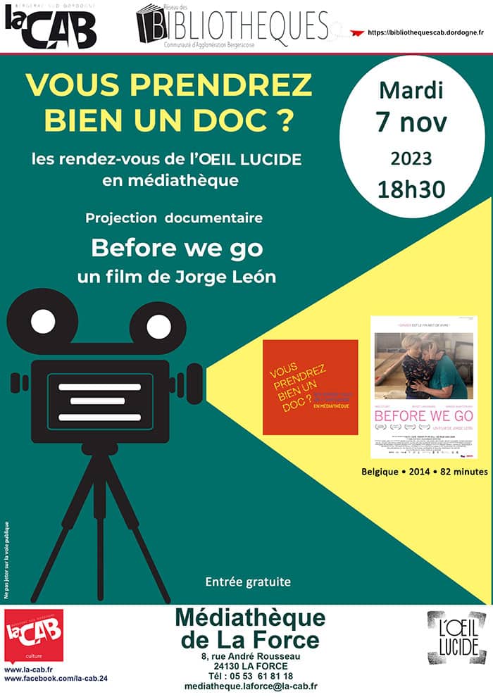 Vous prendrez bien un doc ? à la médiathèque de La Force