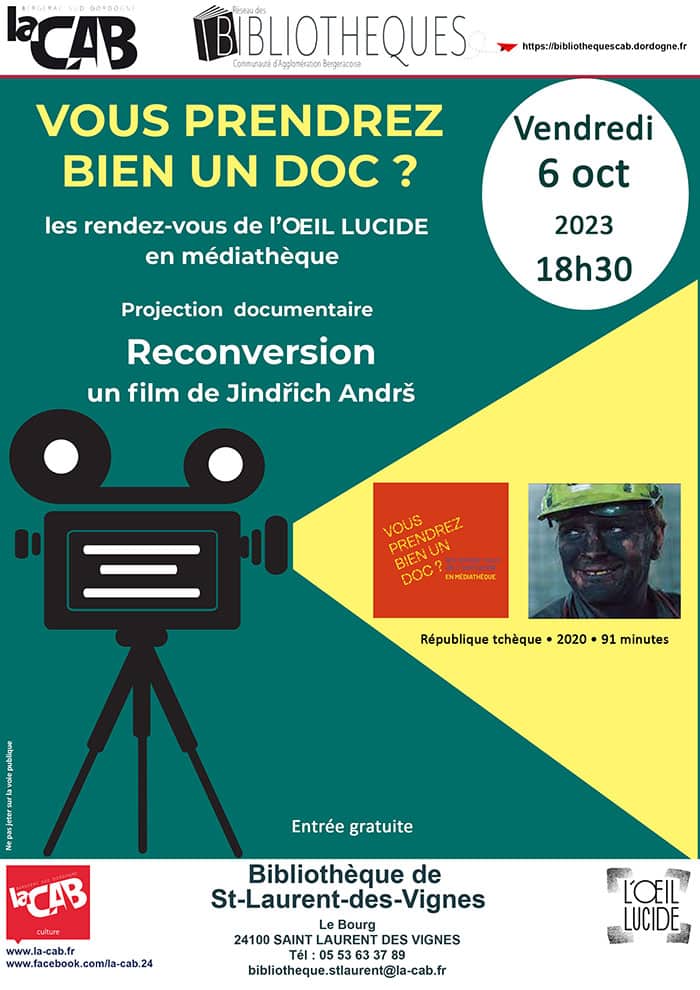 Vous prendrez bien un doc ? à la bibliothèque de Saint Laurent des Vignes