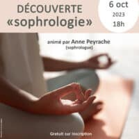 Atelier découverte : "sophrologie" animé par Anne Peyrache, sophrologue à la bibliothèque de Sigoulès-et-Flaugeac