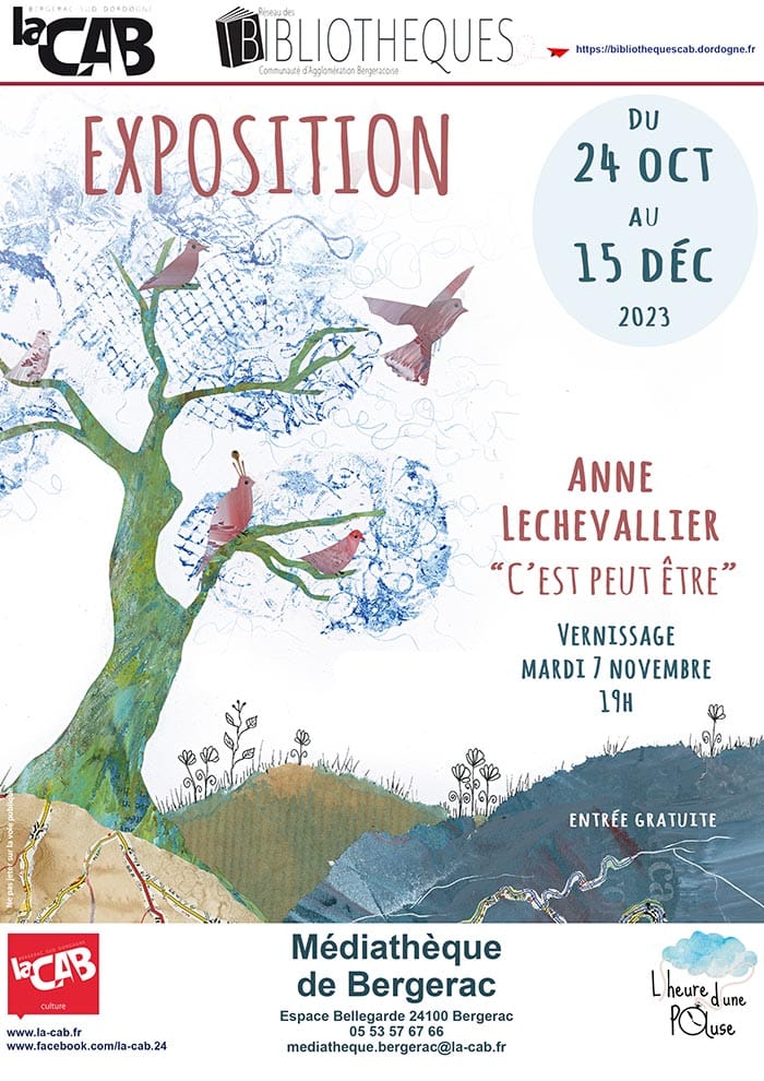 Exposition : "C'est peut-être" Anne Lechevallier