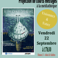 Festival Chacun son court à la médiathèque de Lamonzie Sain Martin