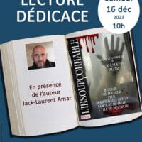 Lecture dédicace en présence de l'auteur Jack-Laurent Amar à la bibliothèque de Creysse