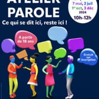 Atelier parole à la bibliothèque de Creysse