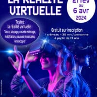 Réalité virtuelle à la médiathèque de Lamonzie Saint Martin