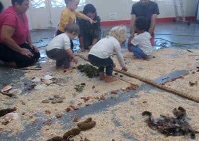 Land art avec Les arts-a-souhaits