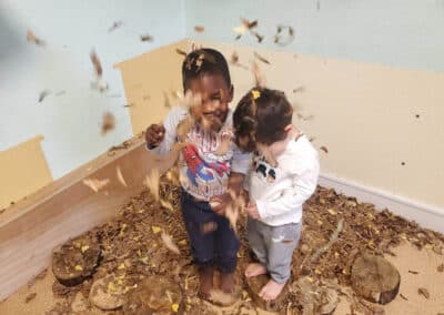 Crèche Bellegarde : Une pièce « nature » pleine de ressources à explorer !