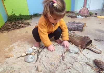 Crèche Bellegarde : Une pièce « nature » pleine de ressources à explorer !