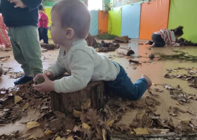 Crèche Bellegarde : Une pièce « nature » pleine de ressources à explorer !