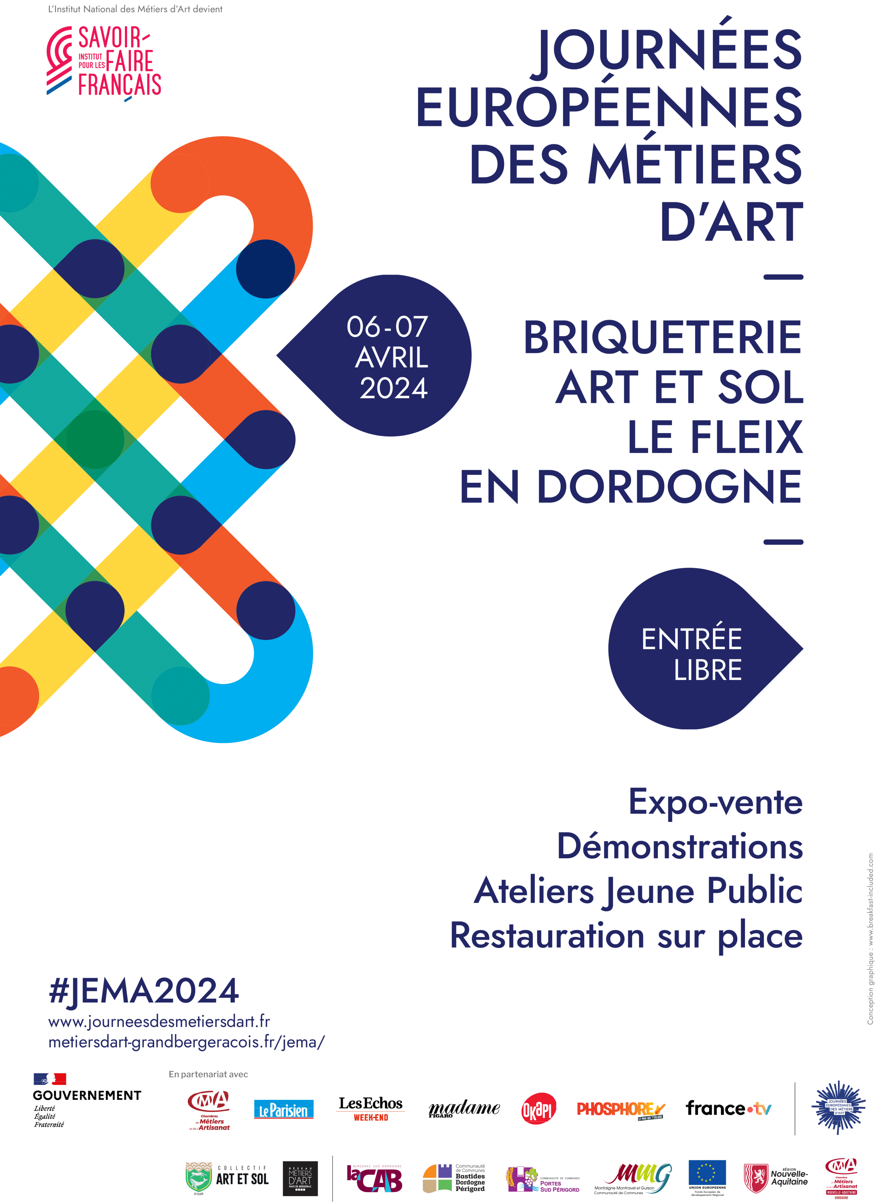 Journées Européennes des Métiers d'Art à la Briqueterie du Fleix