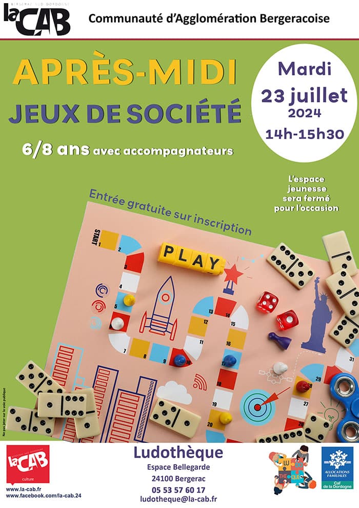Après-midi Jeux de société
