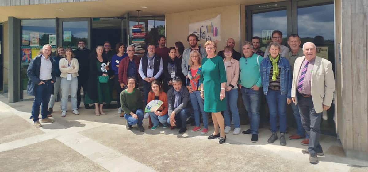 Participants des 4 GALs du Périgord réunis ce vendredi 31 mai