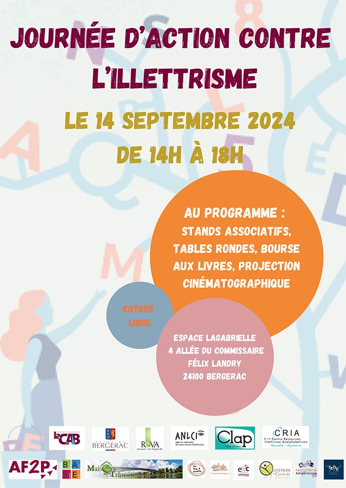 Journée d'action contre l'illettrisme à Bergerac