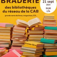 Braderie des bibliothèques du réseau de la CAB