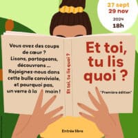 Et toi, tu lis quoi ? à la médiathèque de Prigonrieux