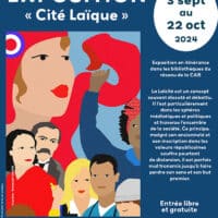 Exposition « Cité Laïque » à la médiathèque de Prigonrieux