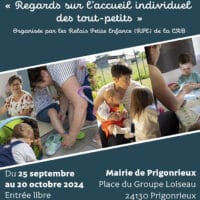 Expo-photo « Regards sur l’accueil individuel des tout-petits »