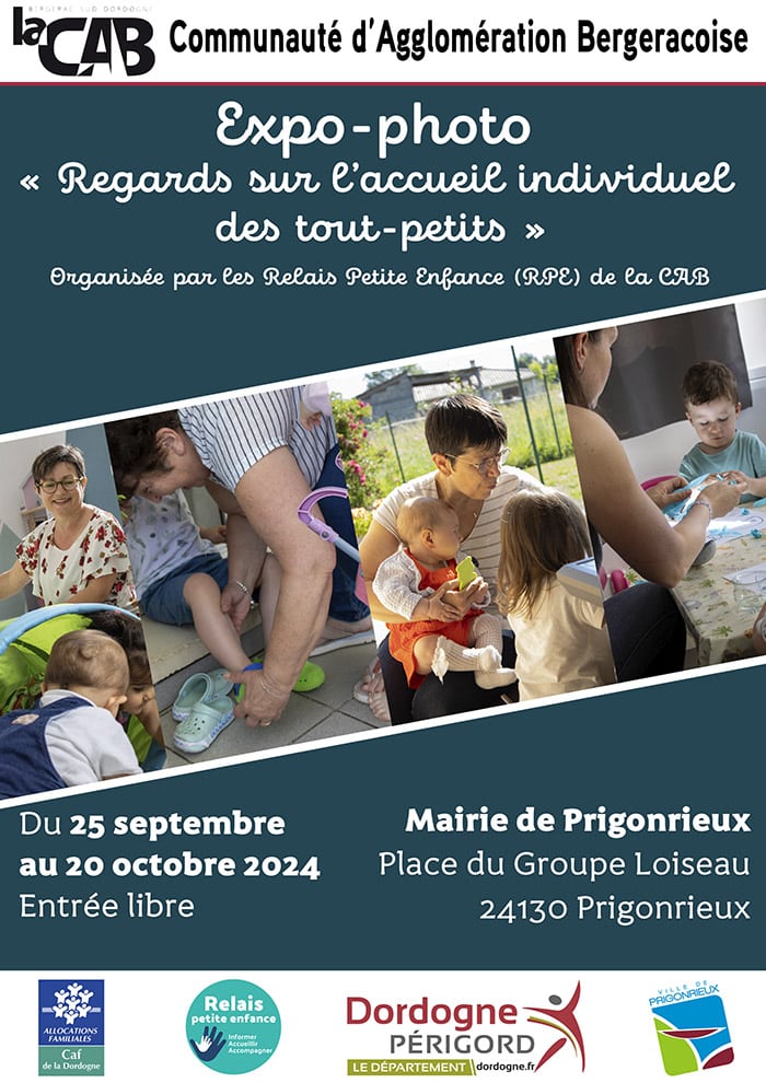 Expo-photo « Regards sur l’accueil individuel des tout-petits »