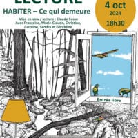 LECTURE : HABITER – Ce qui demeure à la médiathèque de Bergerac
