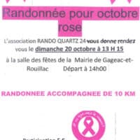 Octobre Rose 2024 sur le territoire de la CAB