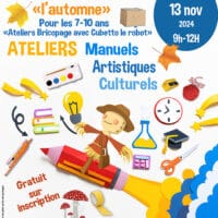 Bricopage avec le robot Cubetto à la médiathèque de Lamonzie Saint Martin