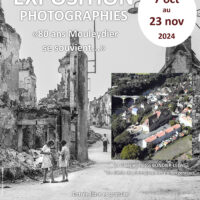 Exposition photographies « 80 ans Mouleydier se souvient...» à la médiathèque de Cours de Pile