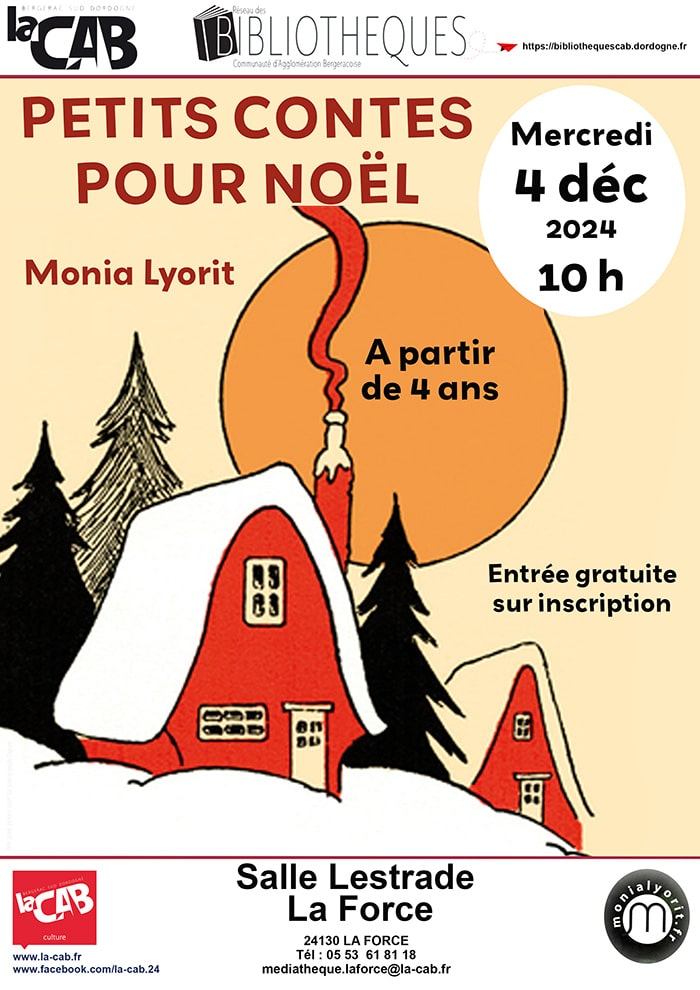 Petits contes pour noël à La Force
