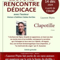 Lecture, rencontre, dédicace avec L'auteur Laurent Pépin à la médiathèque de Prigonrieux