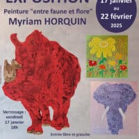 Exposition "Entre faune et flore" à la médiathèque de Cours de Pile