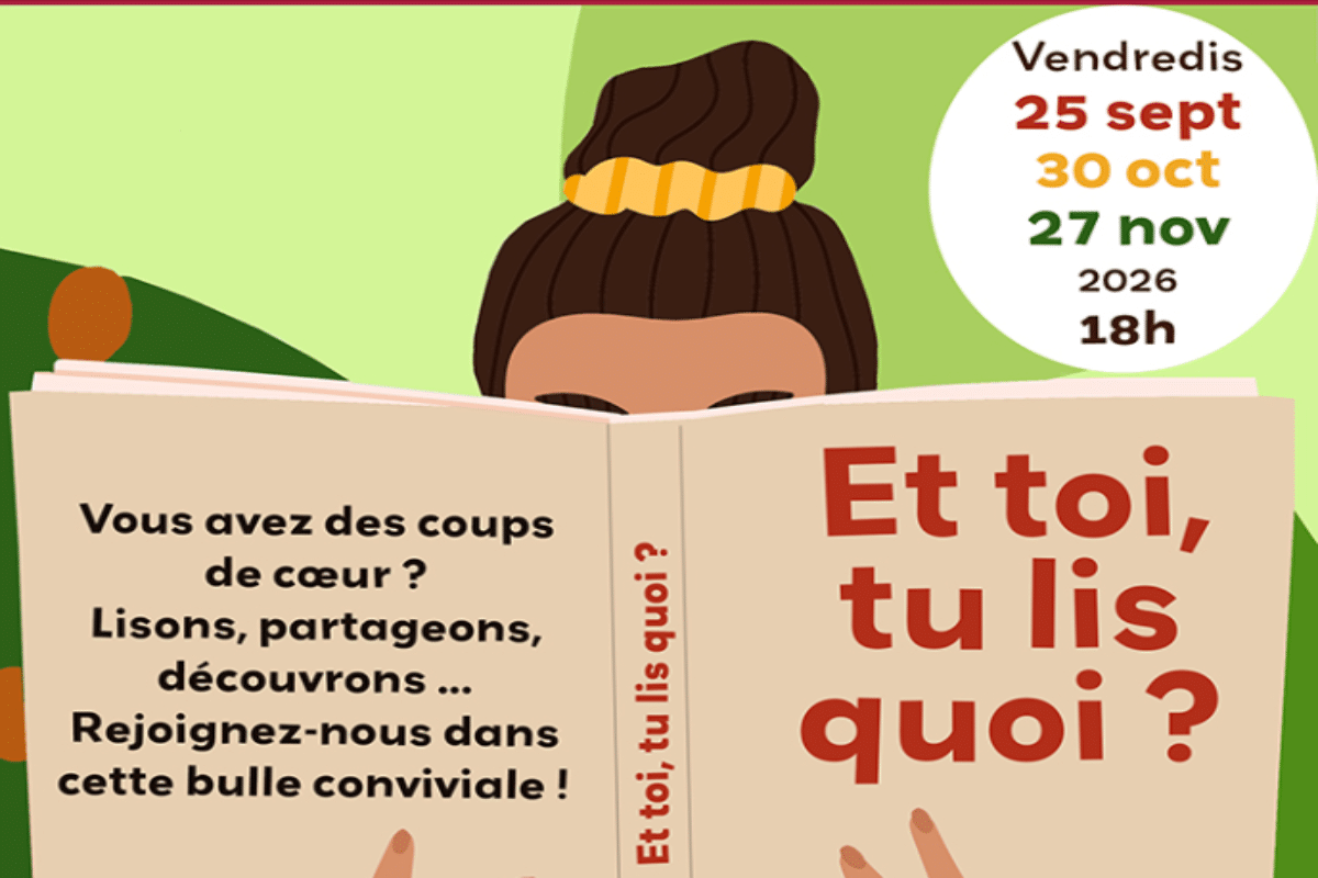 Club de lecture | Et toi, tu lis quoi ?