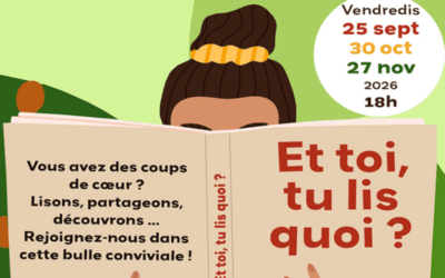 Club de lecture : Et toi, tu lis quoi ?
