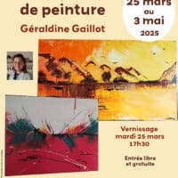Exposition de peintures : Géraldine Gaillot